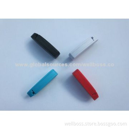 Promotional oval-shaped swivel USB flash drive with plastic housing, high speed UDP chipNew